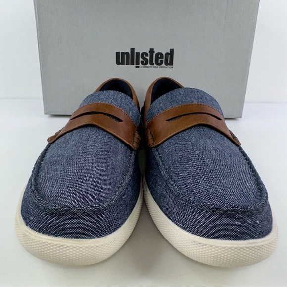 Kenneth Cole Men's Unlisted Un-Anchor Boat Shoe Blue Size 12M - Picture 3 of 8